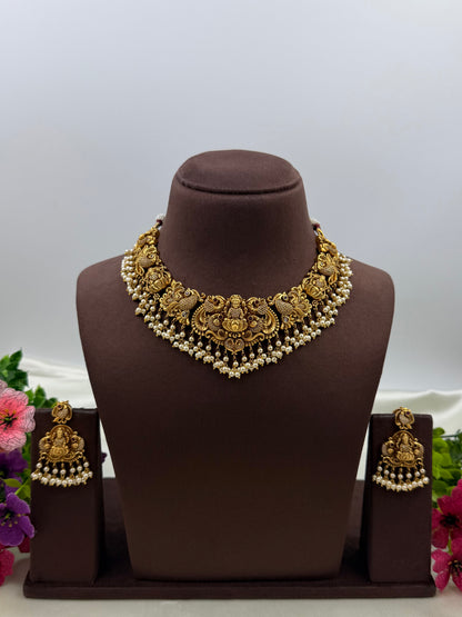 Ruchi South Temple Necklace Set