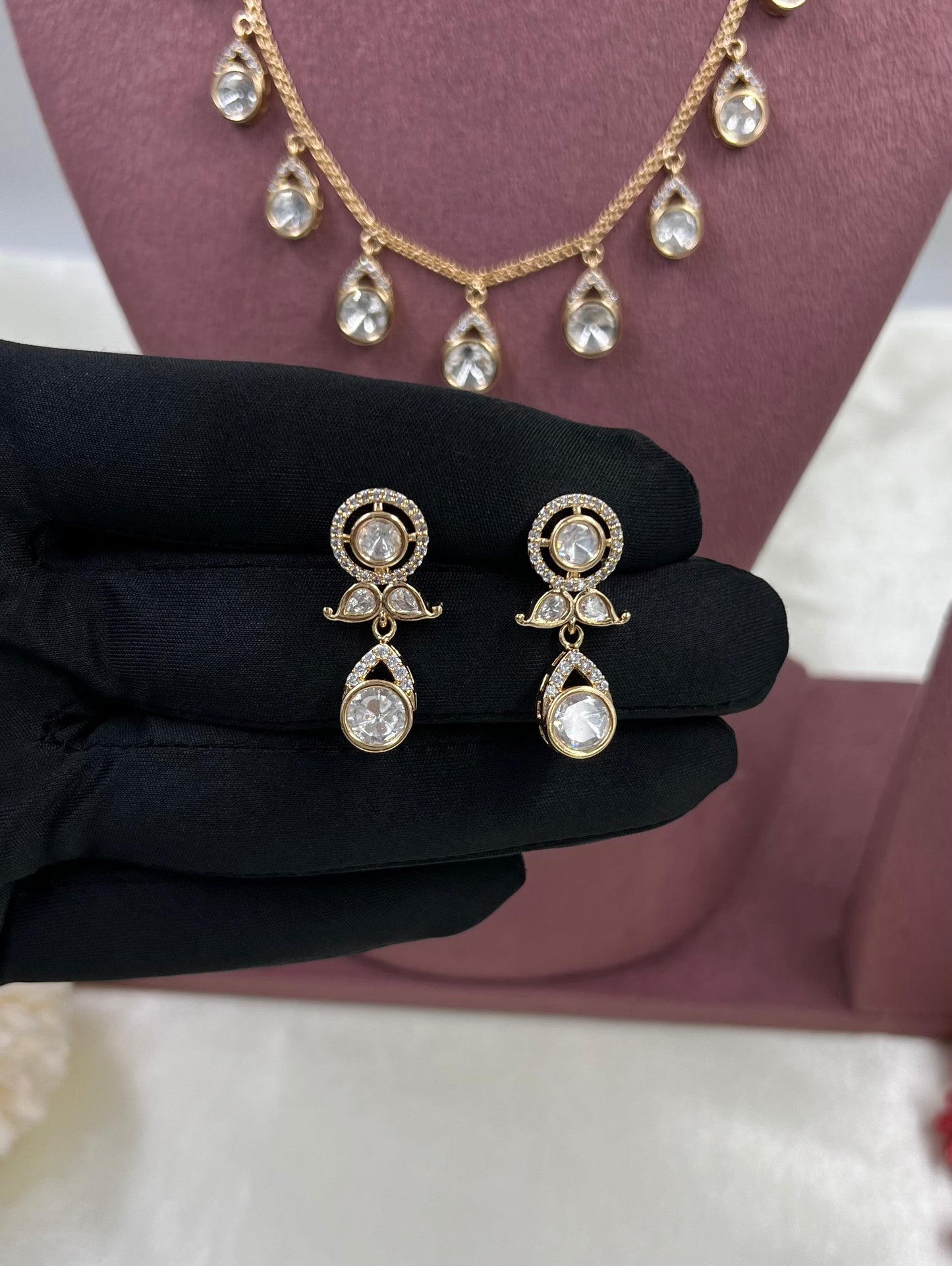 Regalia Moissanite Chain Pendant