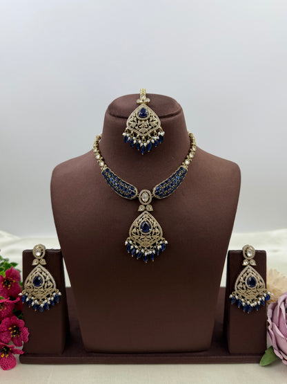 Vinita Victorian Hasli Necklace Set