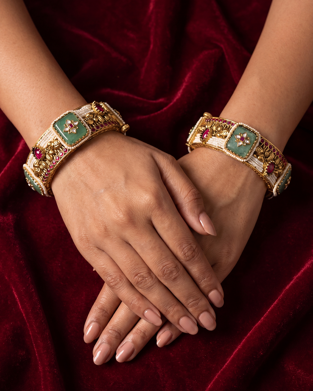 Nitya Heritage Premium Bangles (Openable)