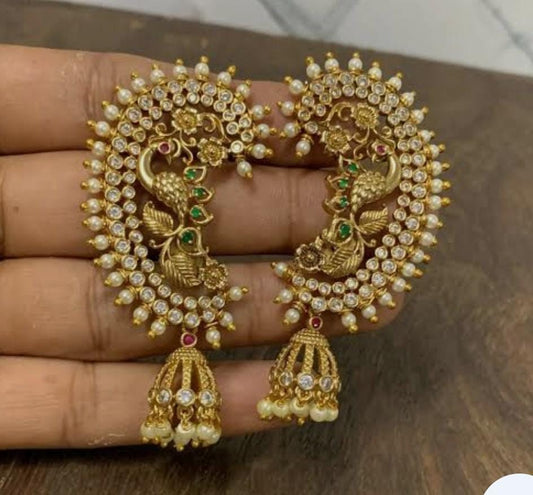 Peacock Royale Earcuff