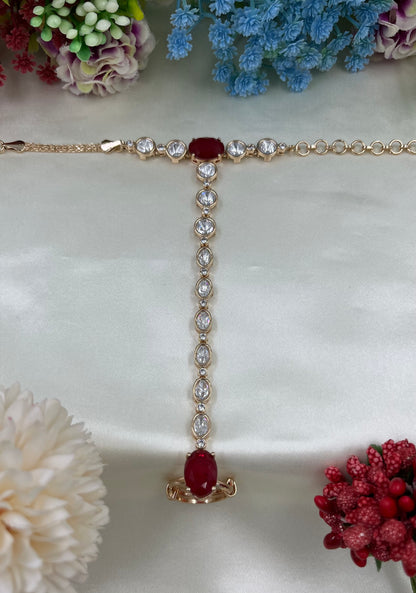 Eternal Moissanite Premium Hath Panja (One pis)