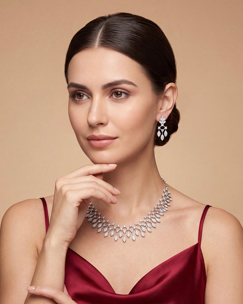 Ritika American Diamond Necklace