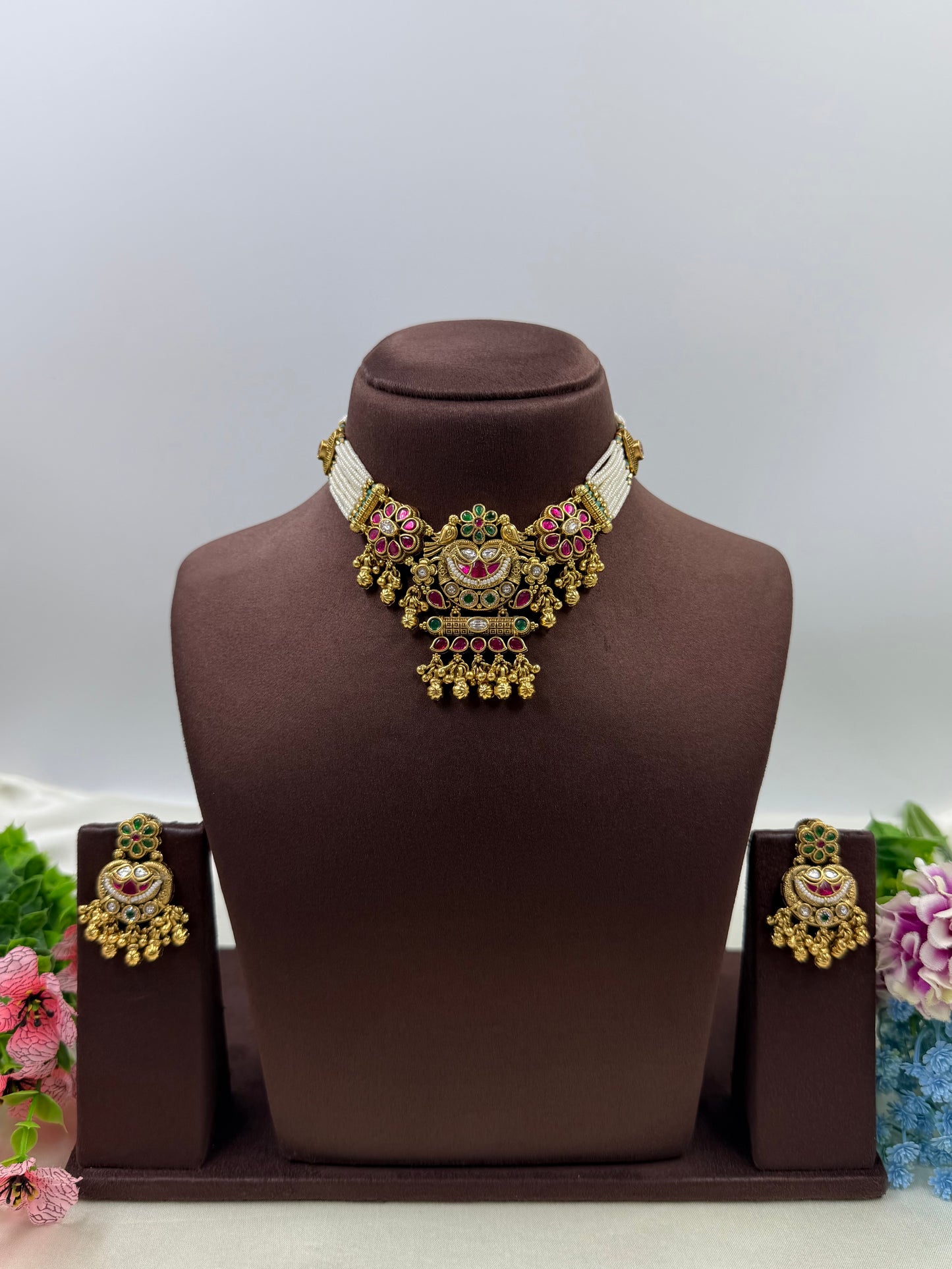 Radhika Heritage Chorski Necklace Set