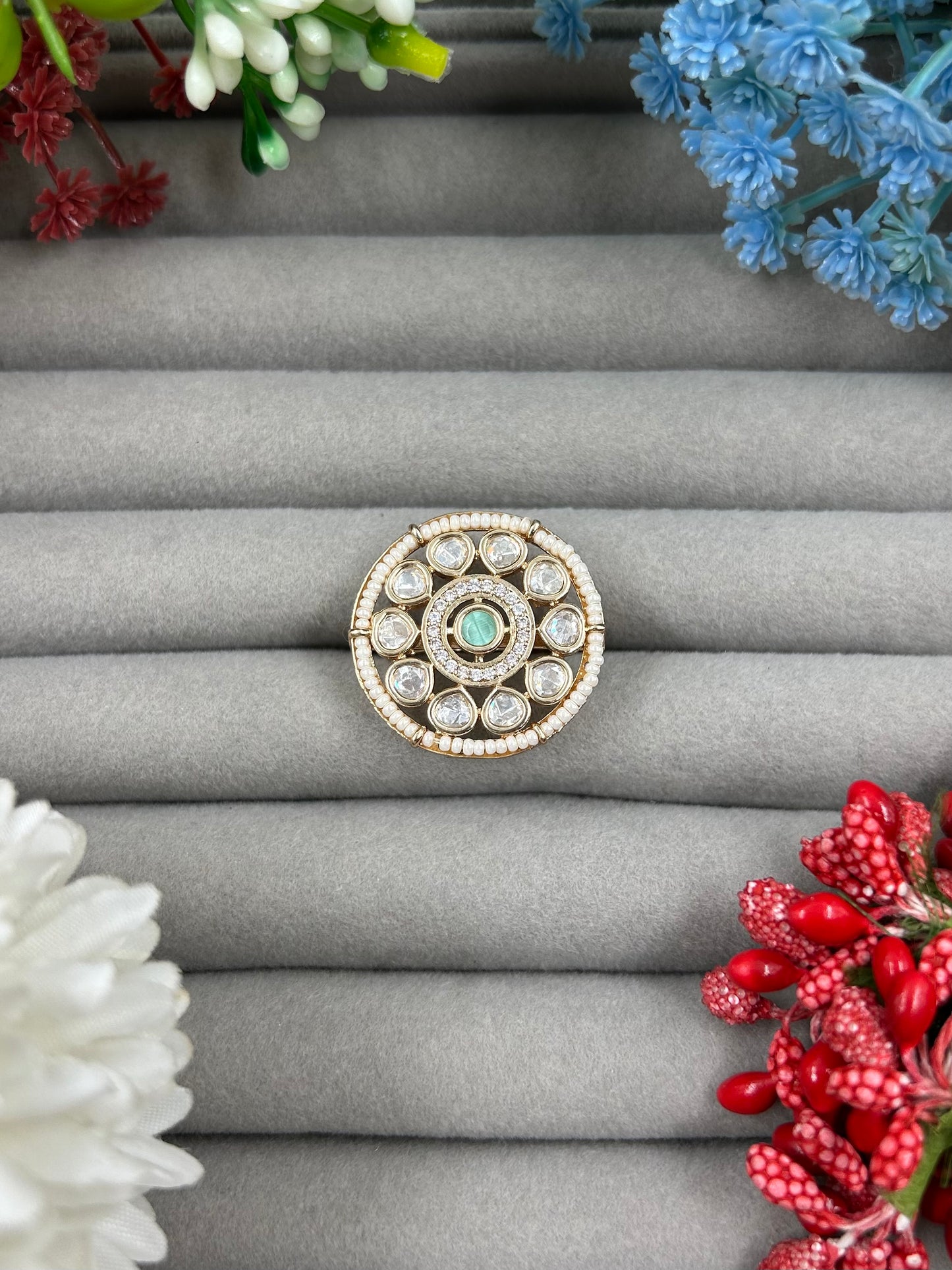Rosie Moissanite Ring (Adjustable)