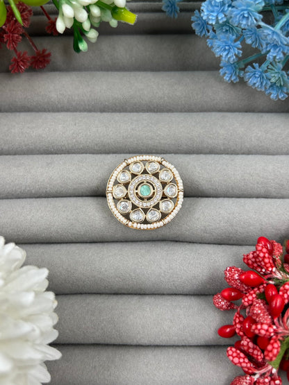Rosie Moissanite Ring (Adjustable)