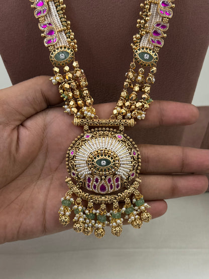 Shalini Premium Chorski Long Necklace Set