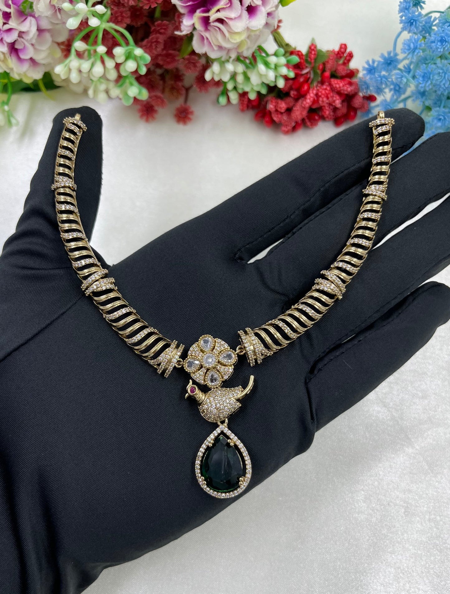 Malini Victorian Traditional Necklace
