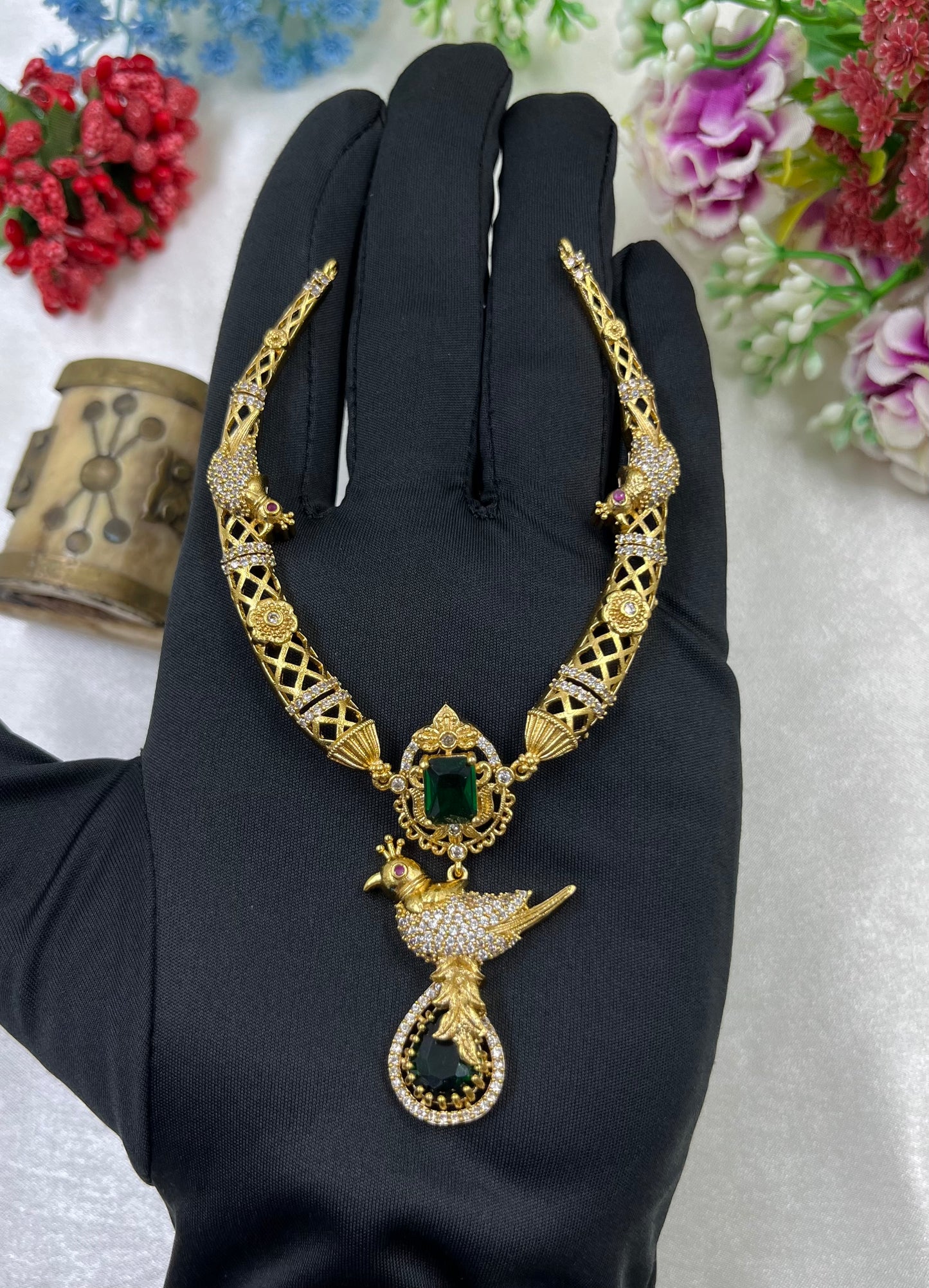 Karuna Traditional Hasli Necklace