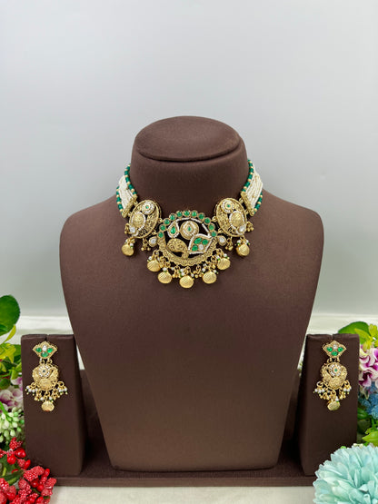 Sanjana Antique Choker Necklace