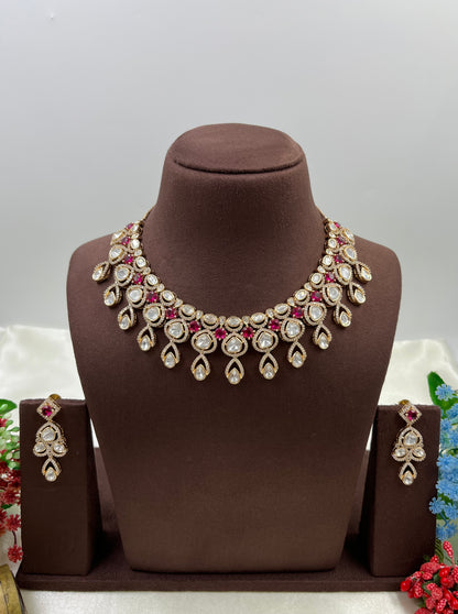 Vibha Moissanite Necklace