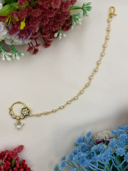 Aanandi Traditional Indian Nose Ring