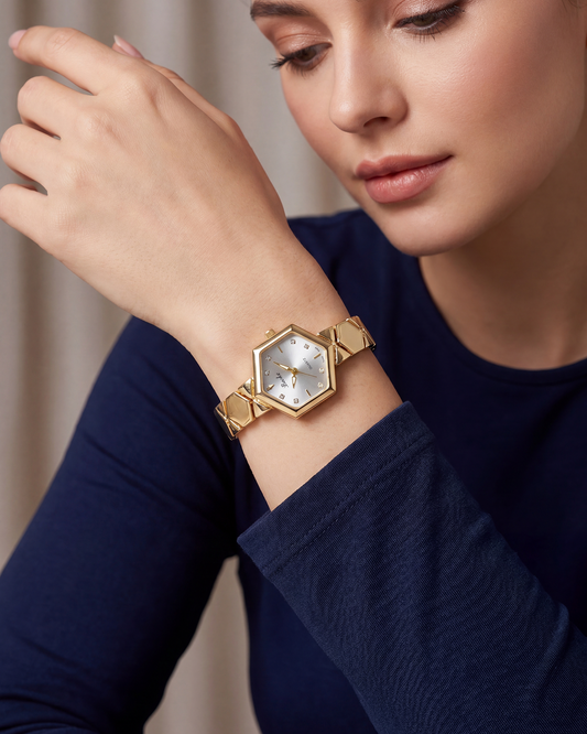 Georgia Anti-Tarnish Stainless Steel Watch (Adjustable)