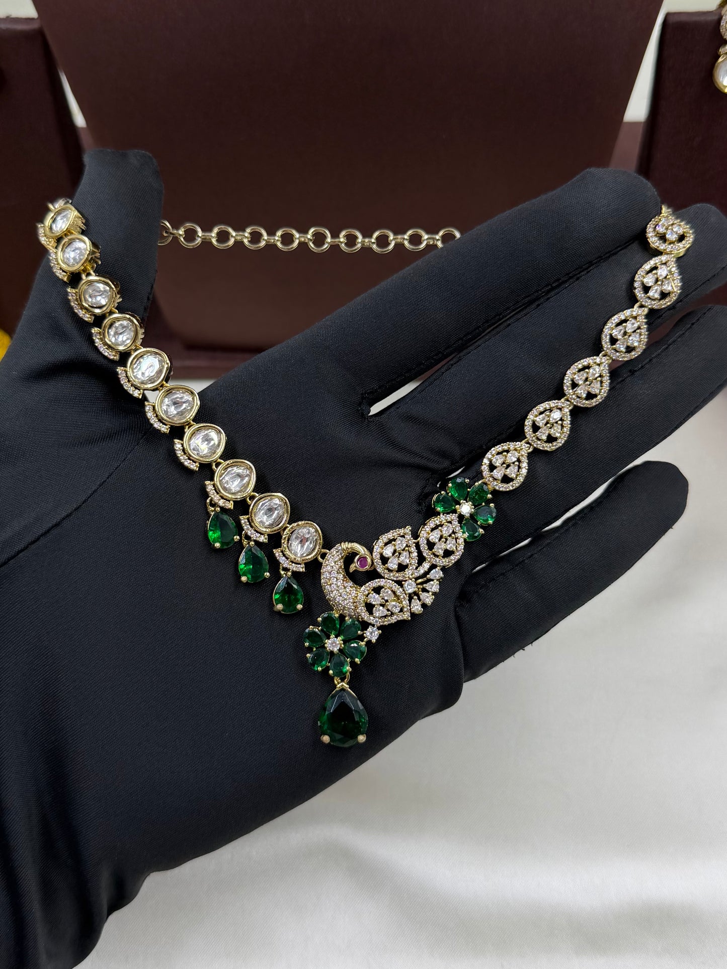 Sneha Victorian Premium Necklace