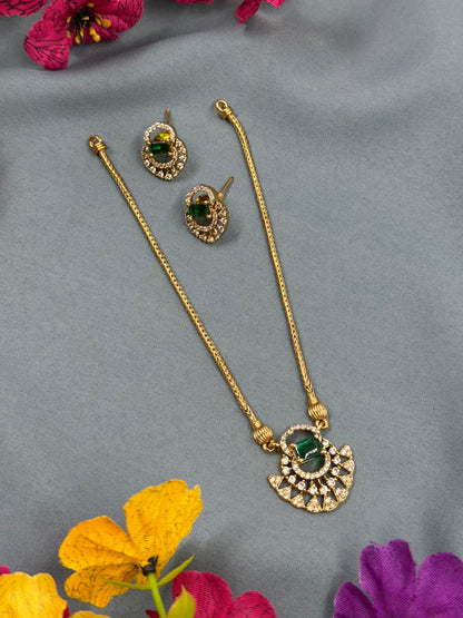 Nisha Victorian Traditional Delicate Necklace
