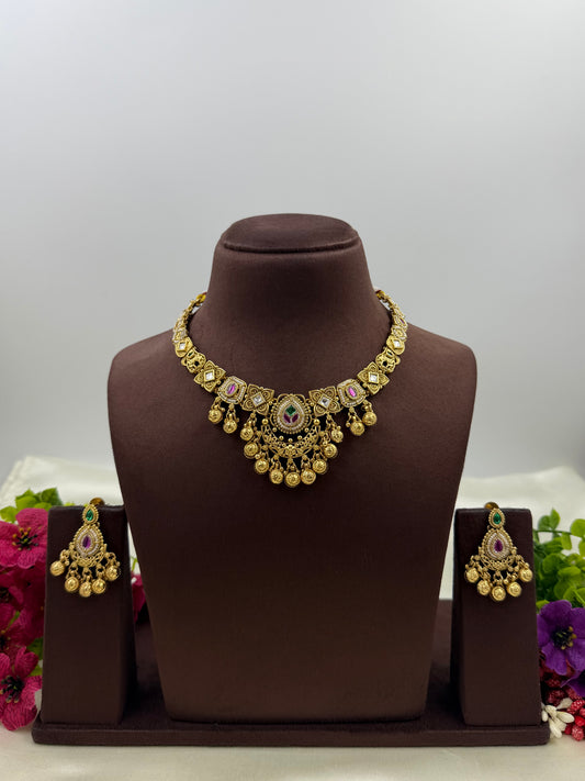 Swati Heritage Chorski Necklace Set