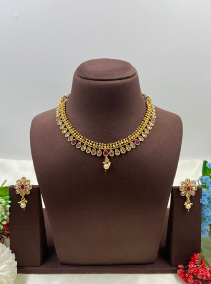 Preaya Delicate Traditional Necklace