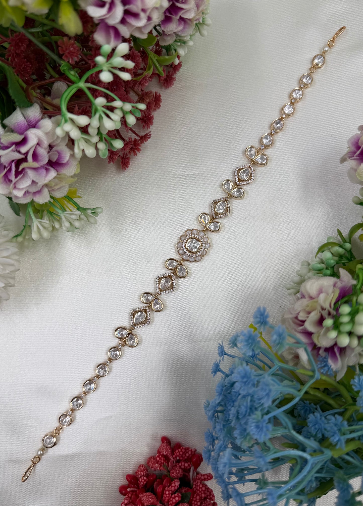 Supriya Moissanite Sheesh Patti