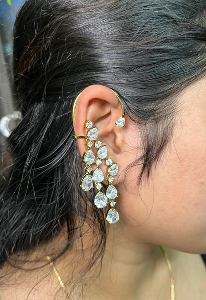 Kaira Dangling American Dimond Earrings