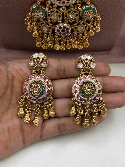 Lata Heritage Chorski Combo Necklace Set