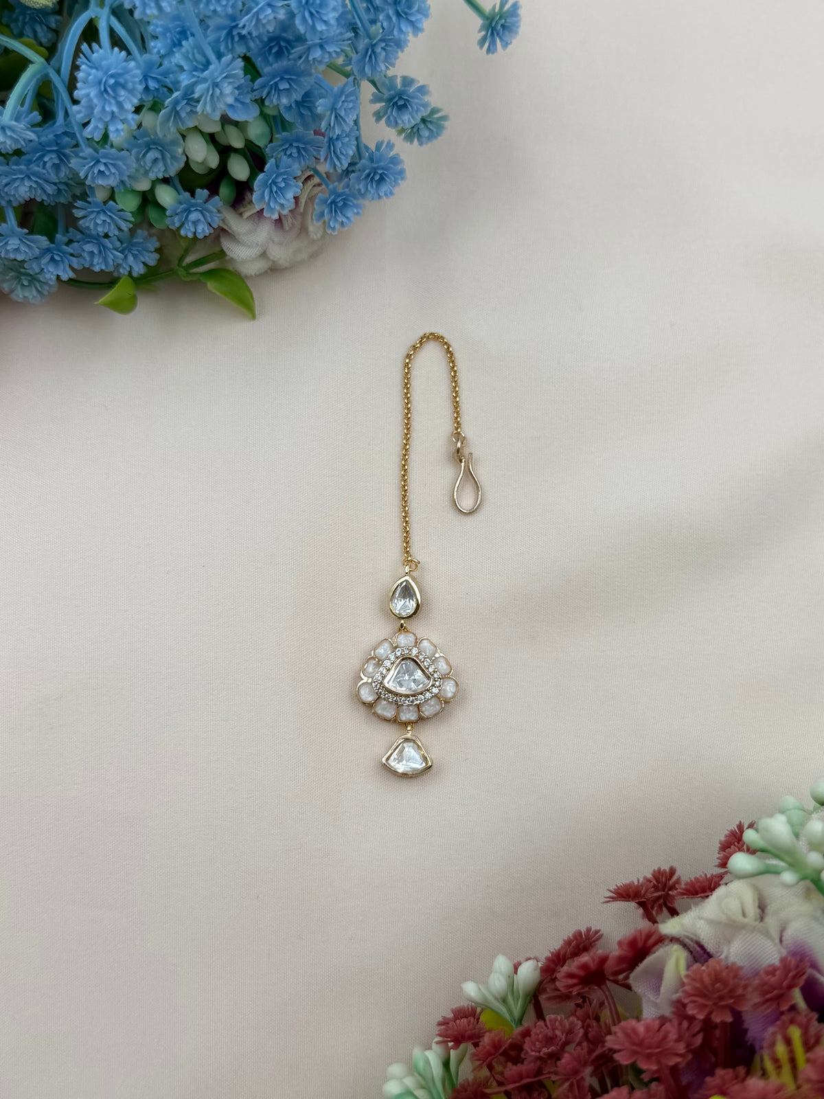 Akashi Moissanite Mang Tika
