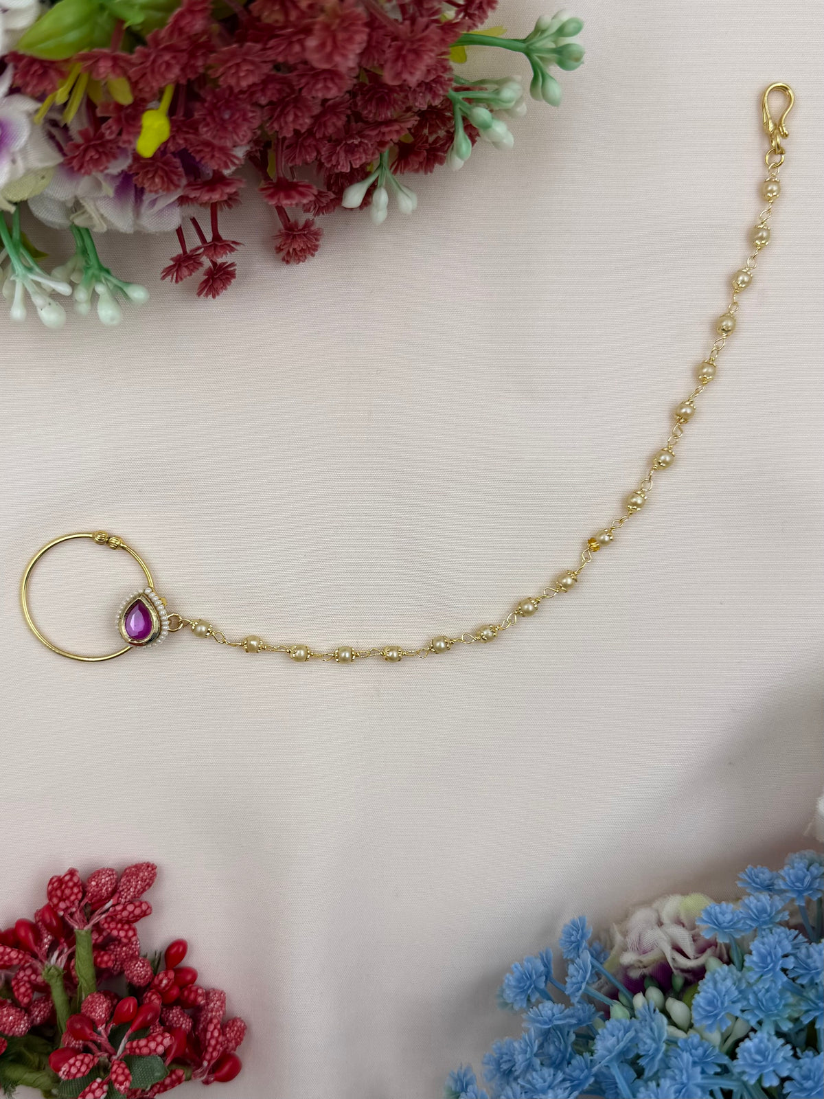 Lekha Traditional Indian Nose Ring