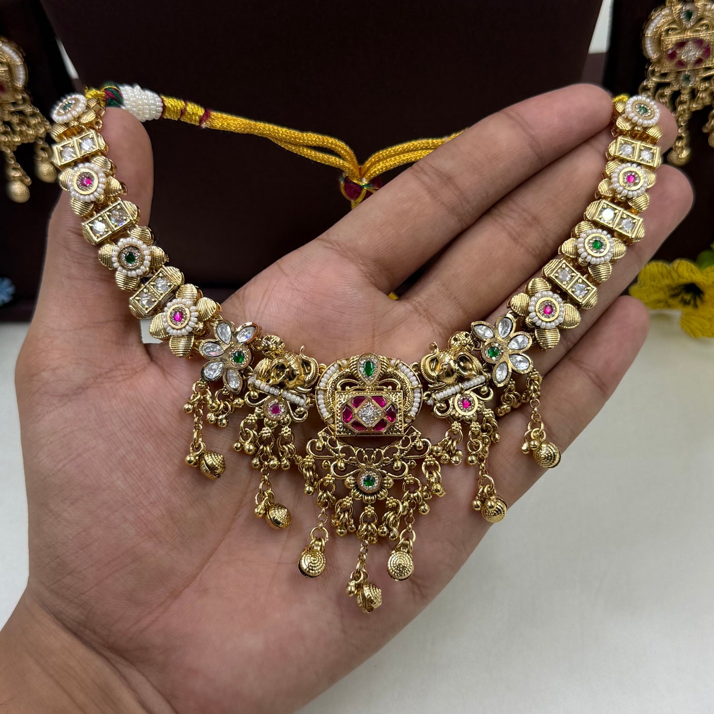Minal Heritage Premium Necklace Set