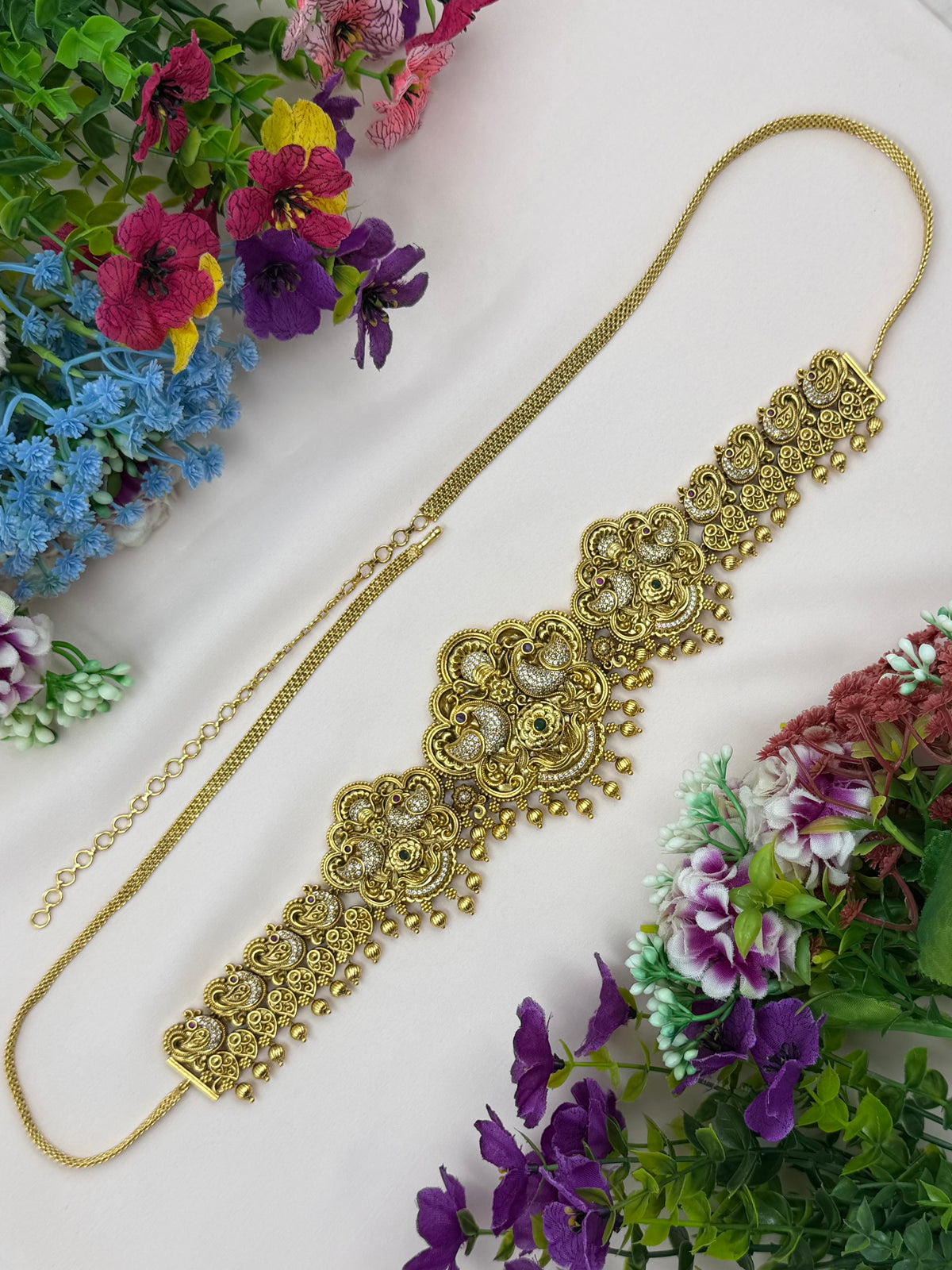 Pallavi South Indian Traditional Kamarpatta