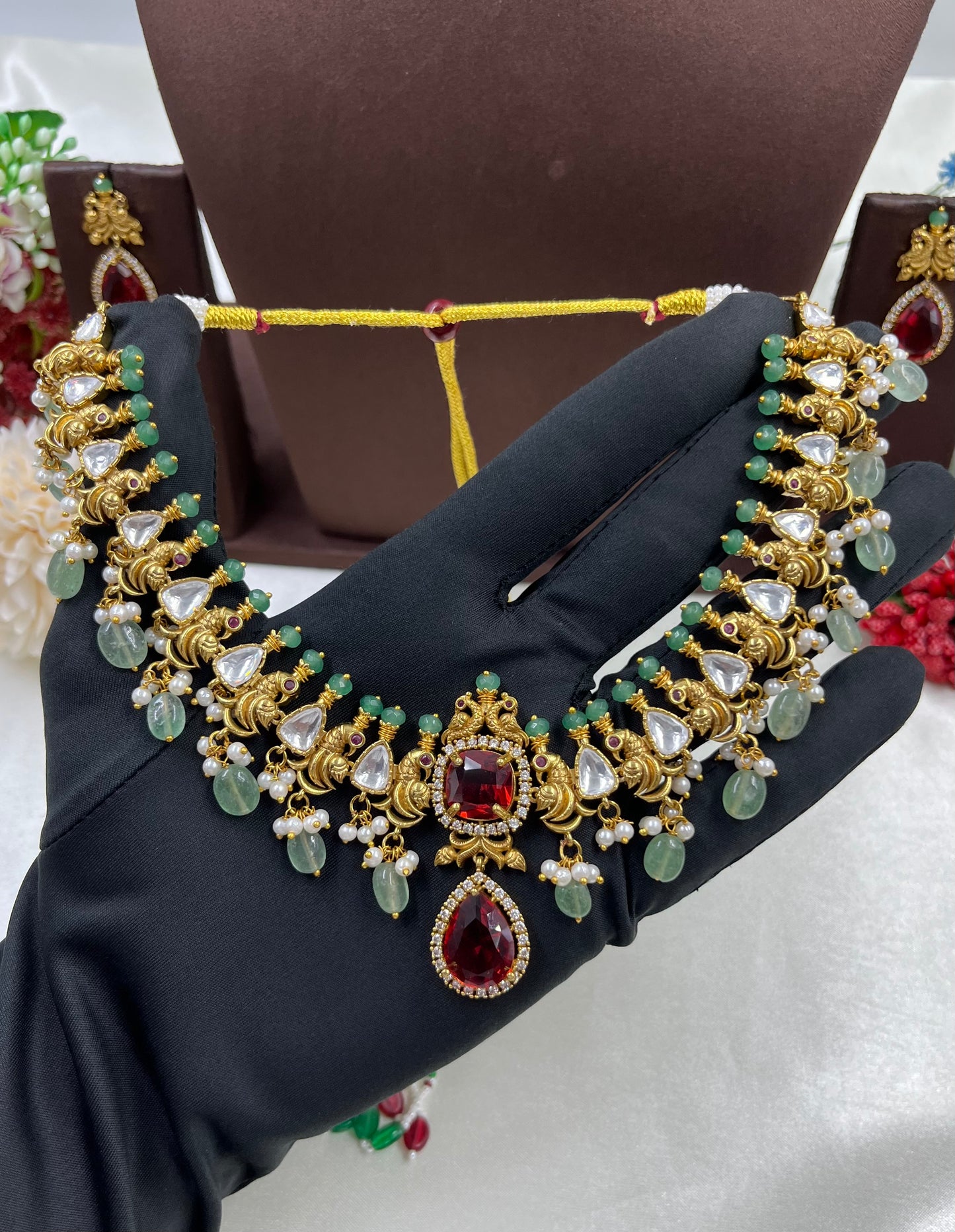 Sarika Traditional Victorian Necklace