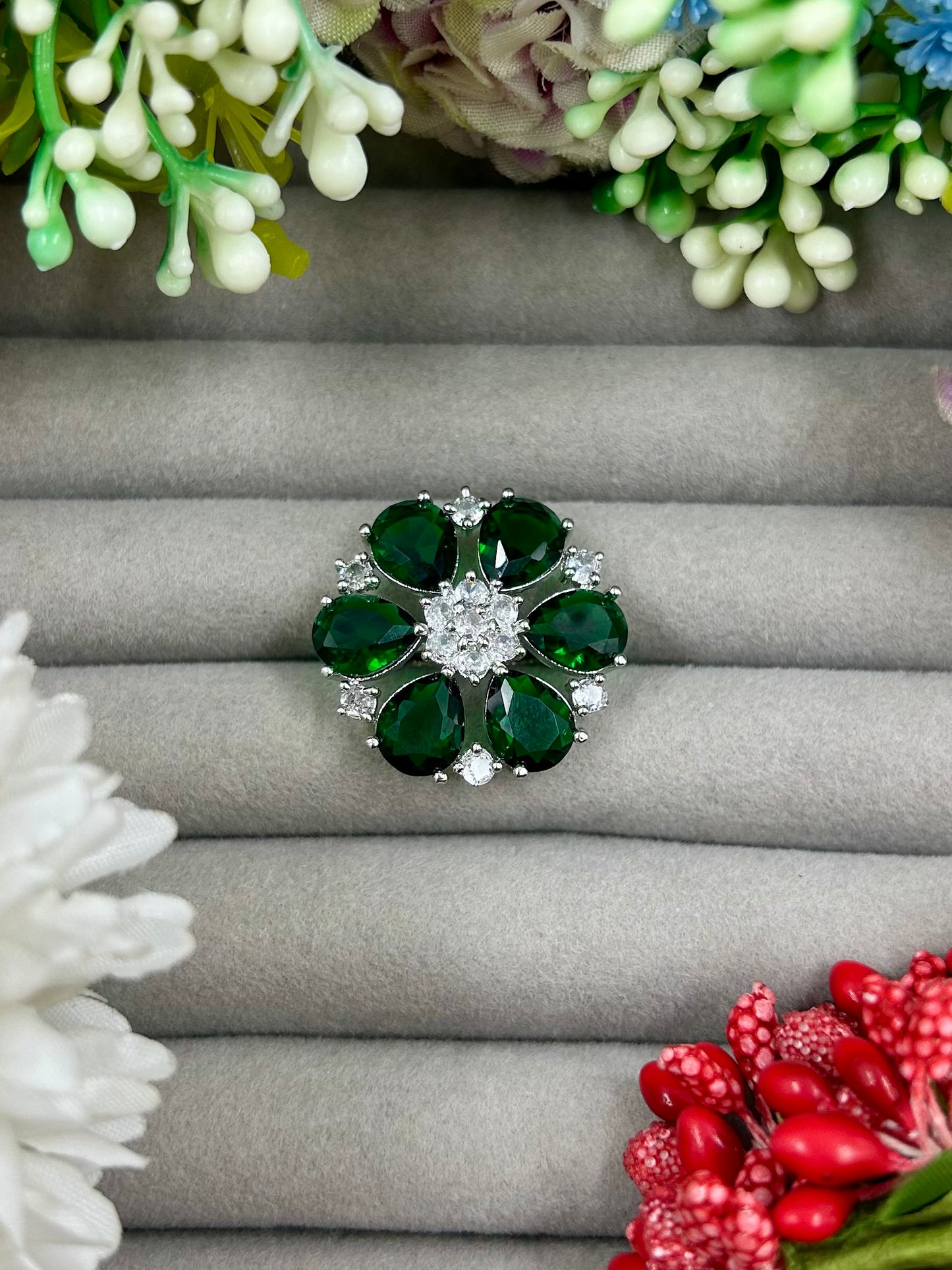 Zoe American Diamond Ring