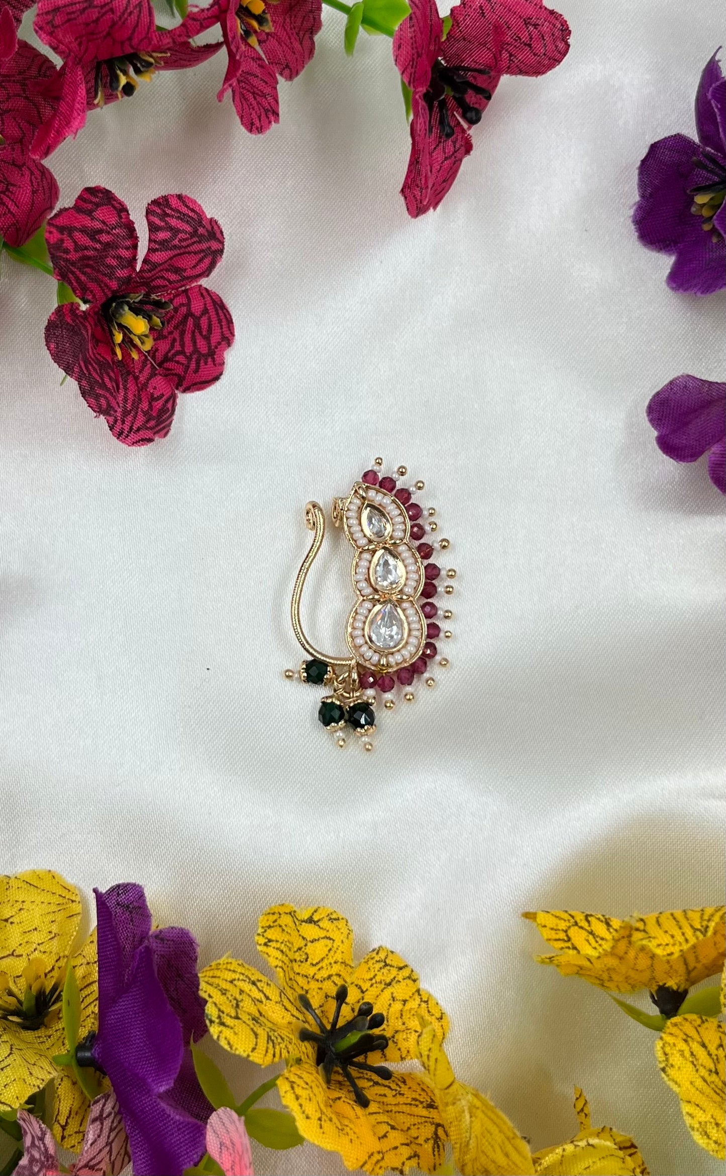 Eesha Moissanite Nose Ring