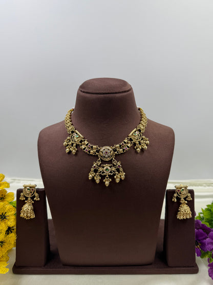 Neelam Heritage Delicate Necklace
