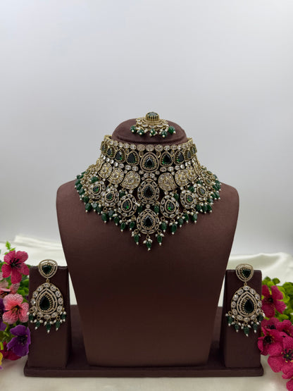 Archita Victorian Choker Necklace Set