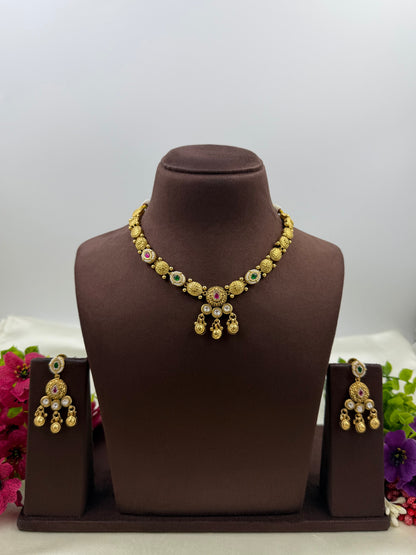 Kalyani Heritage Chorski Necklace Set