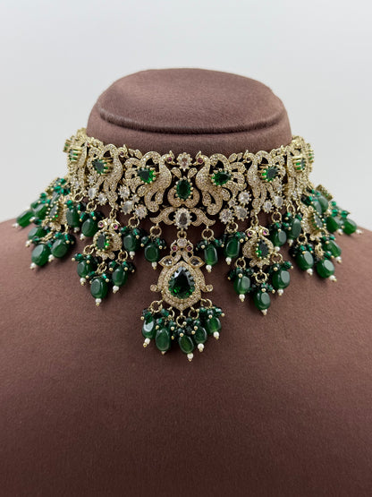 Punya Victorian Choker Necklace Set