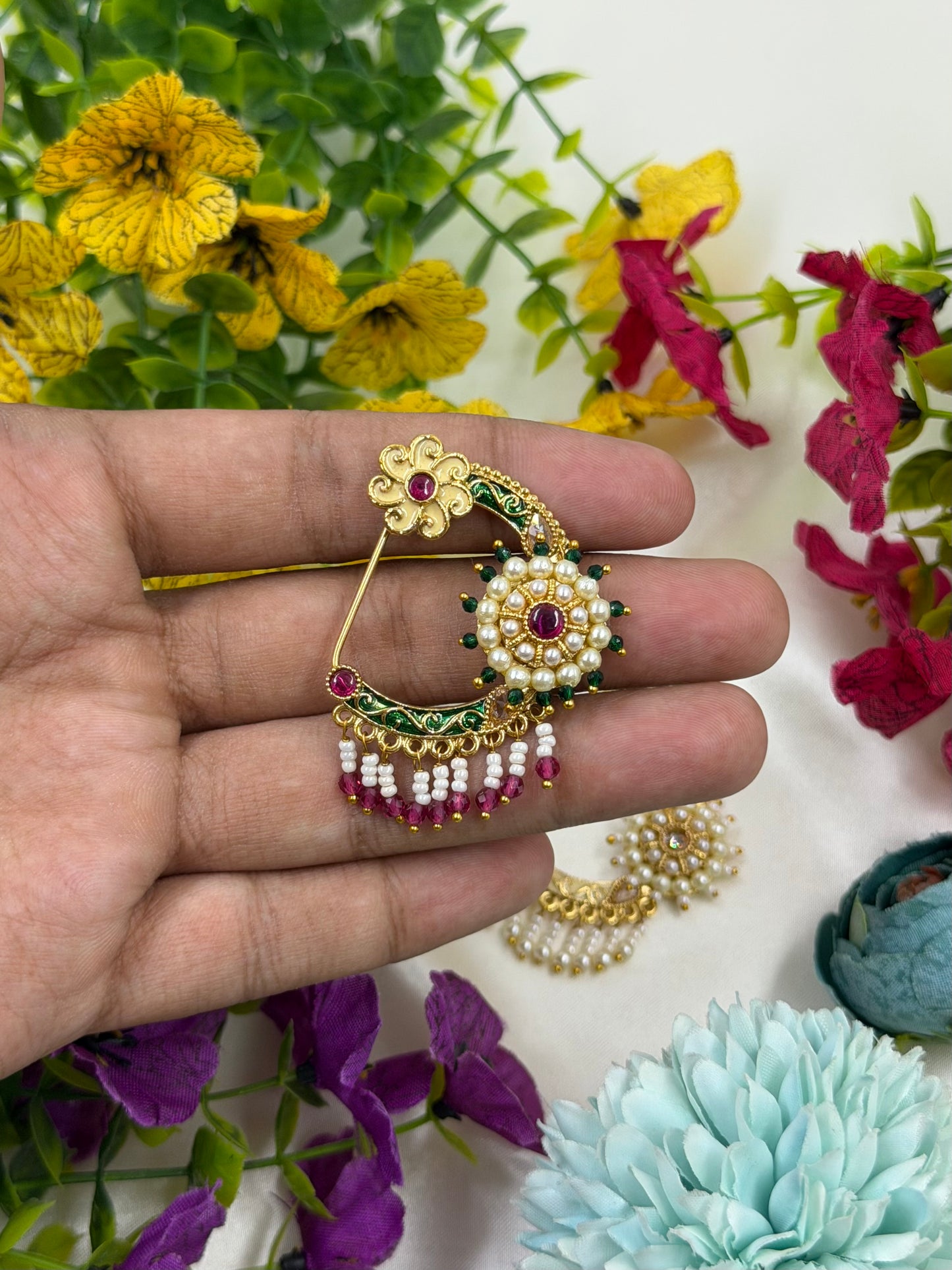Parvat Traditional Nose Ring