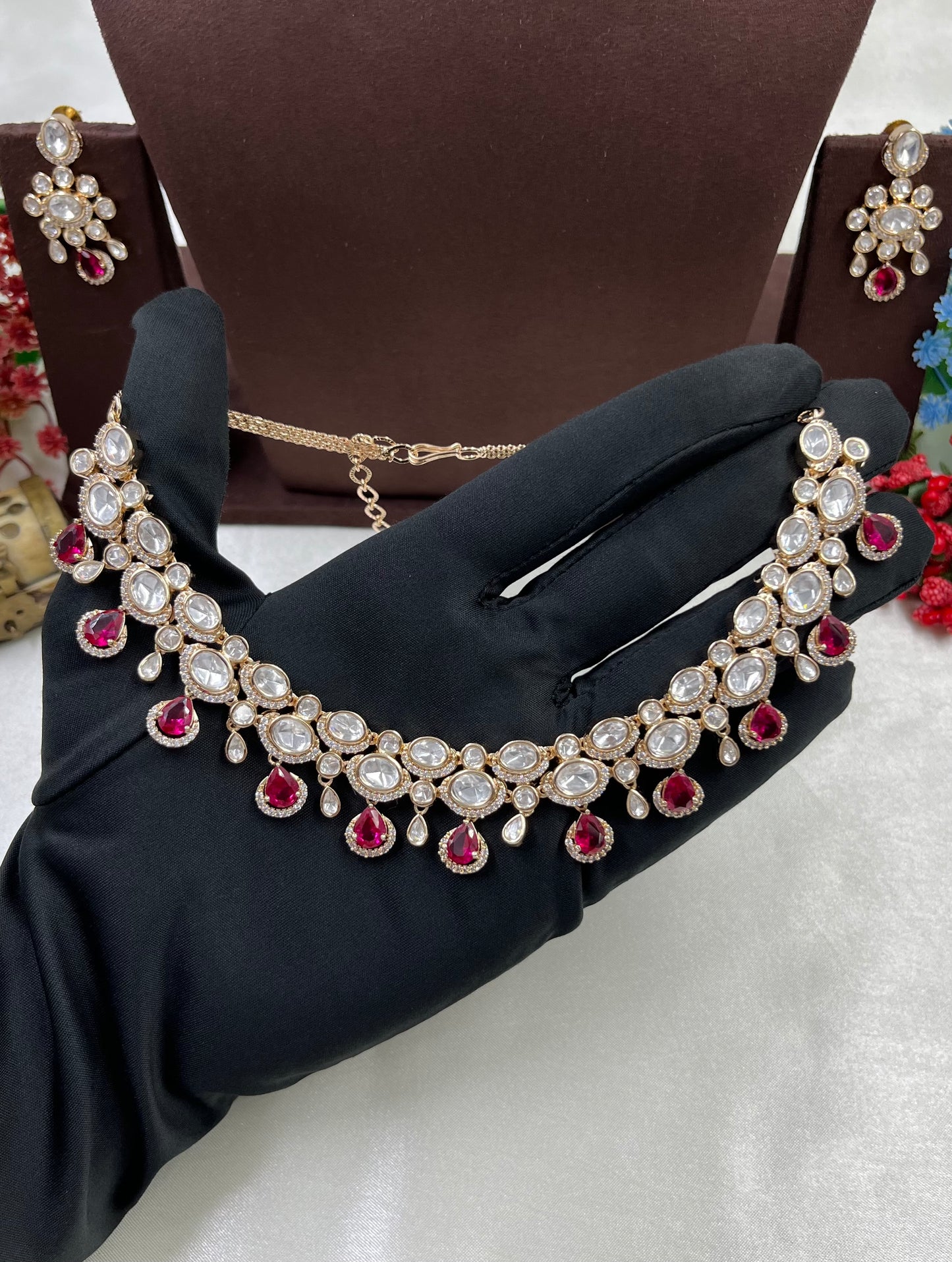 Vidhi Moissanite Necklace