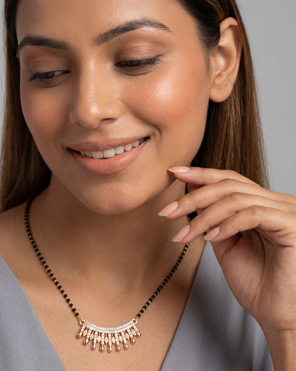 Megha Rose Gold Mangalsutra