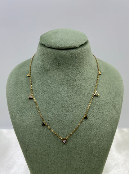 Premium Gold Diamond Necklace