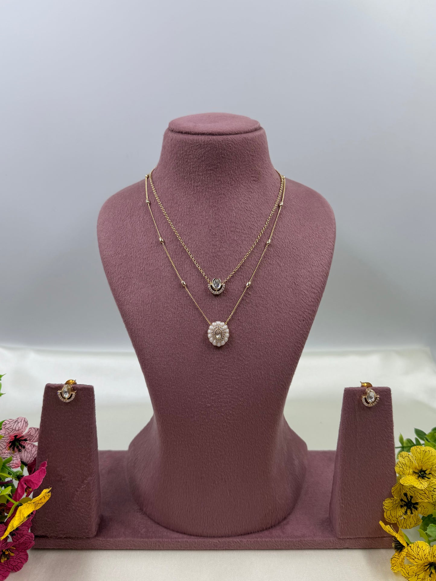 Hema Moissanite Chain Pendant