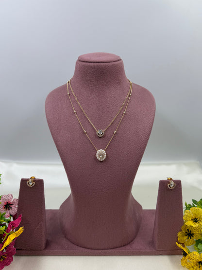 Hema Moissanite Chain Pendant