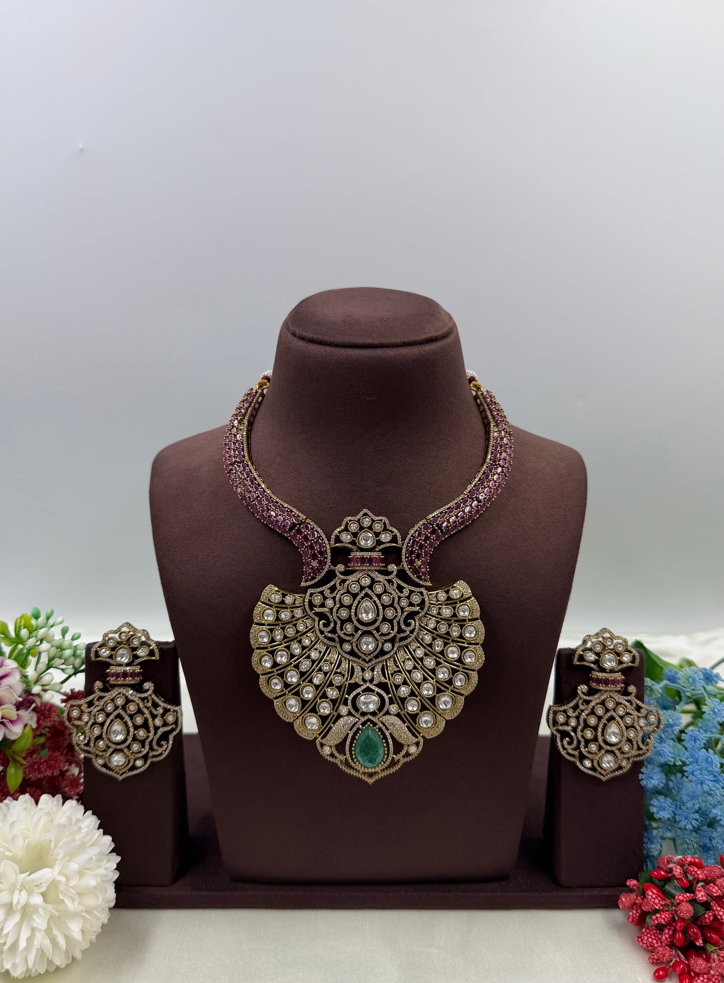 Sakshi Victorian Necklace Set