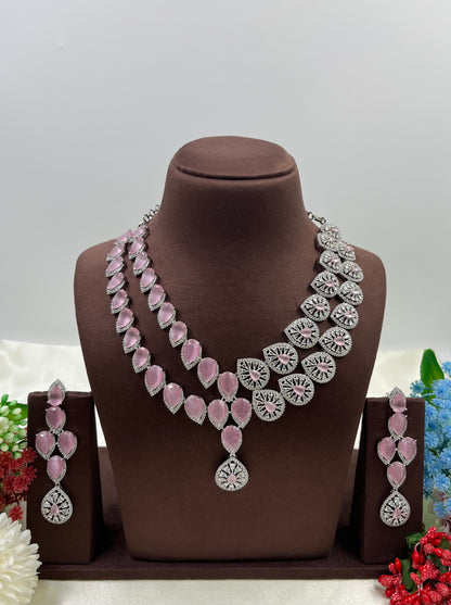 Tara American Diamond Necklace