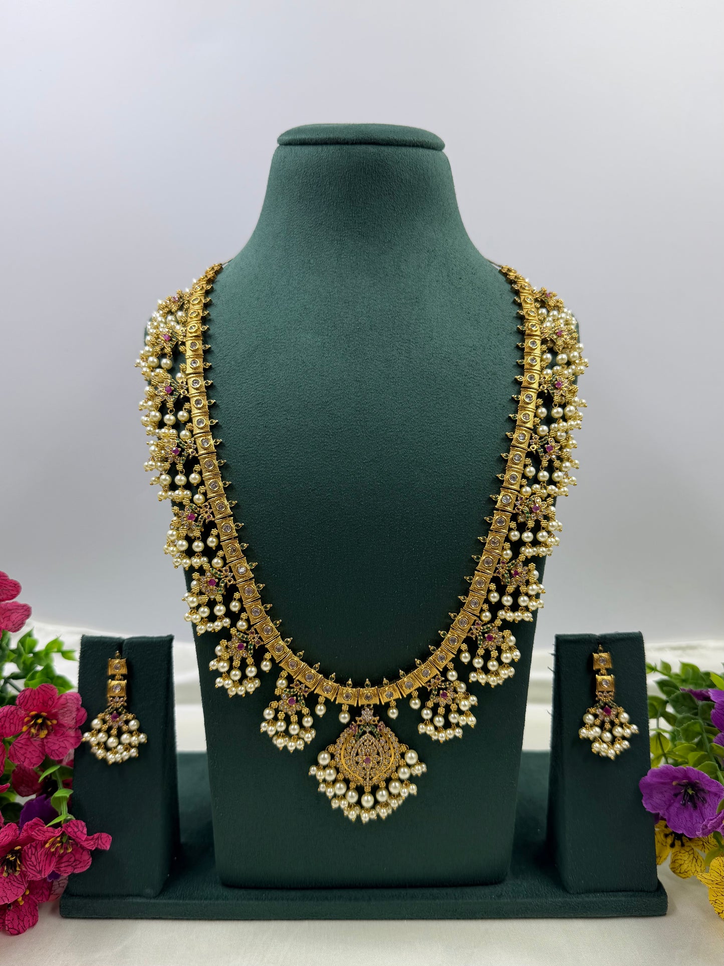 Poonam Traditional Long Necklace