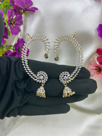 Shivali Two-Tone Premium Earcuffs