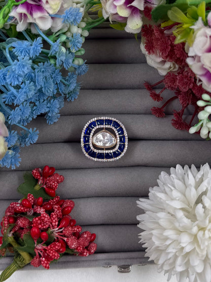 Eliza Moissanite Ring (Adjustable)