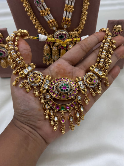 Medha Heritage Chorski Combo Necklace Set