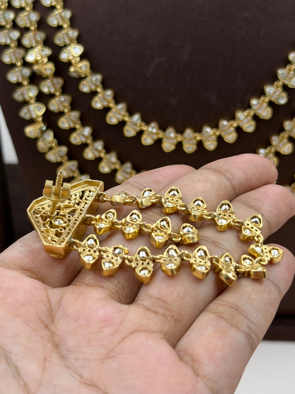 Ruchika Moissanite Necklace Set