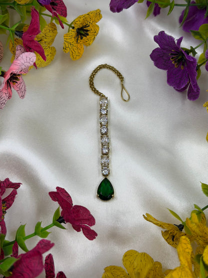 Neeta Victorian American Diamond Mang Tika