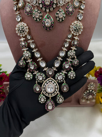 Raziya Moissanite Premium Combo Set